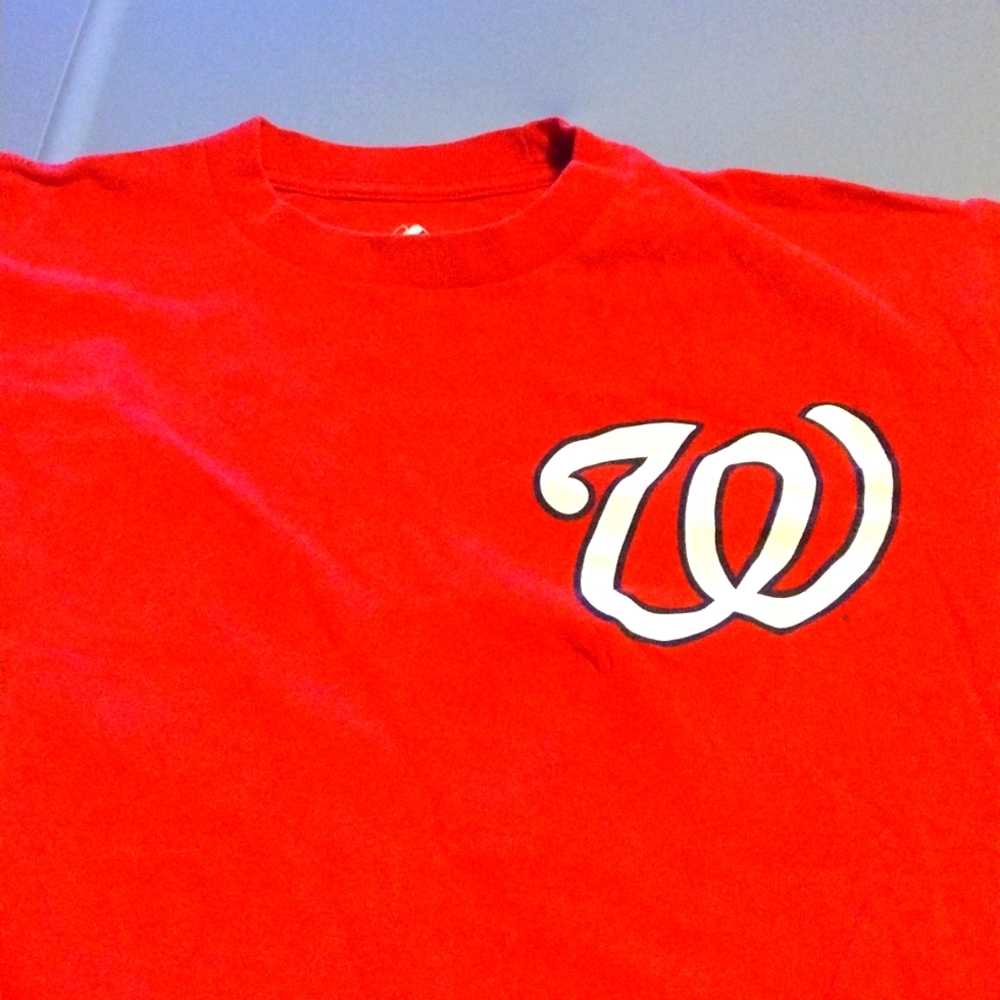 *3/$20 Deal* Vintage Washington Nationals Bryce Harper 34 jersey T-shirt Medium